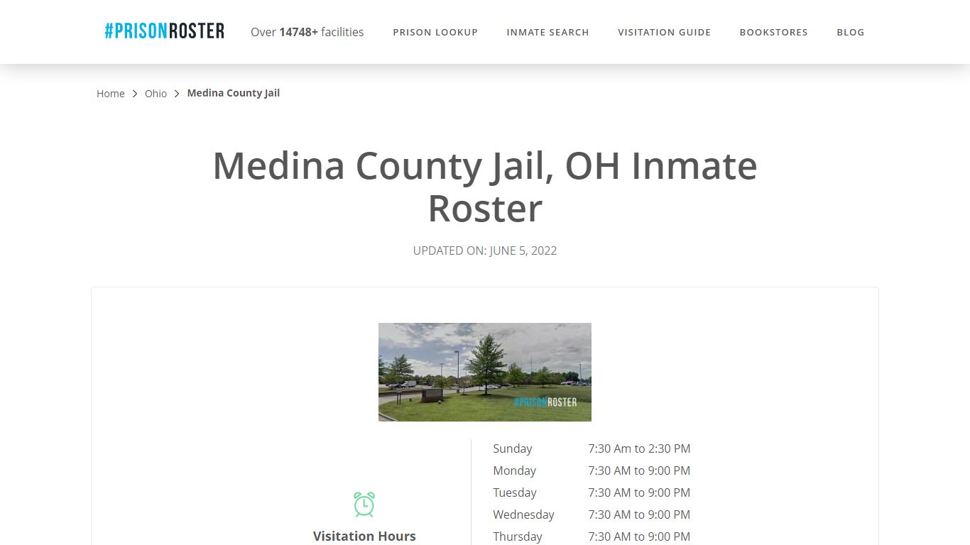 Medina County Jail, OH Inmate Roster - Inmate Locator