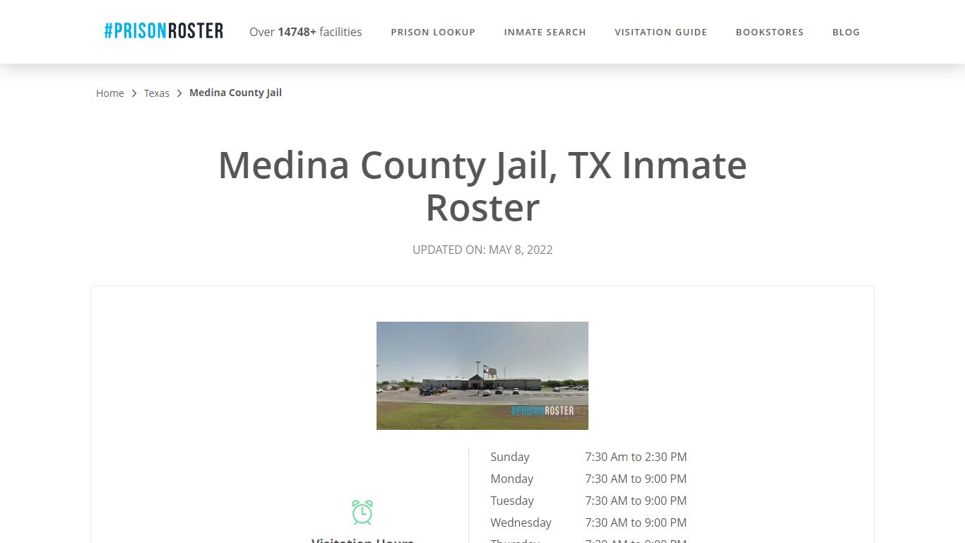 Medina County Jail, TX Inmate Roster - Inmate Locator